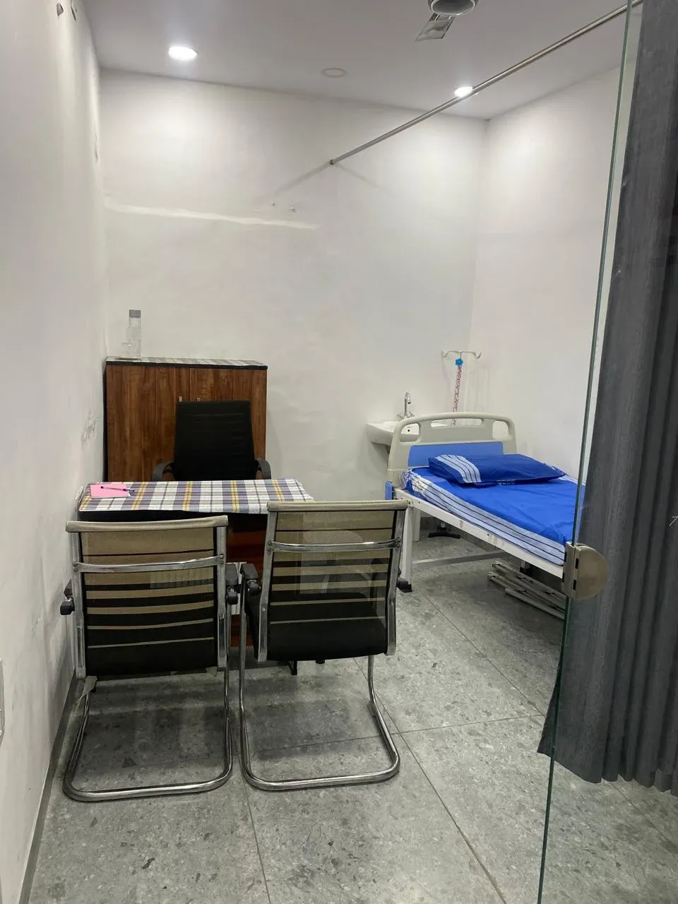 Doctor consultation room at the breast clinic in Hyderabad