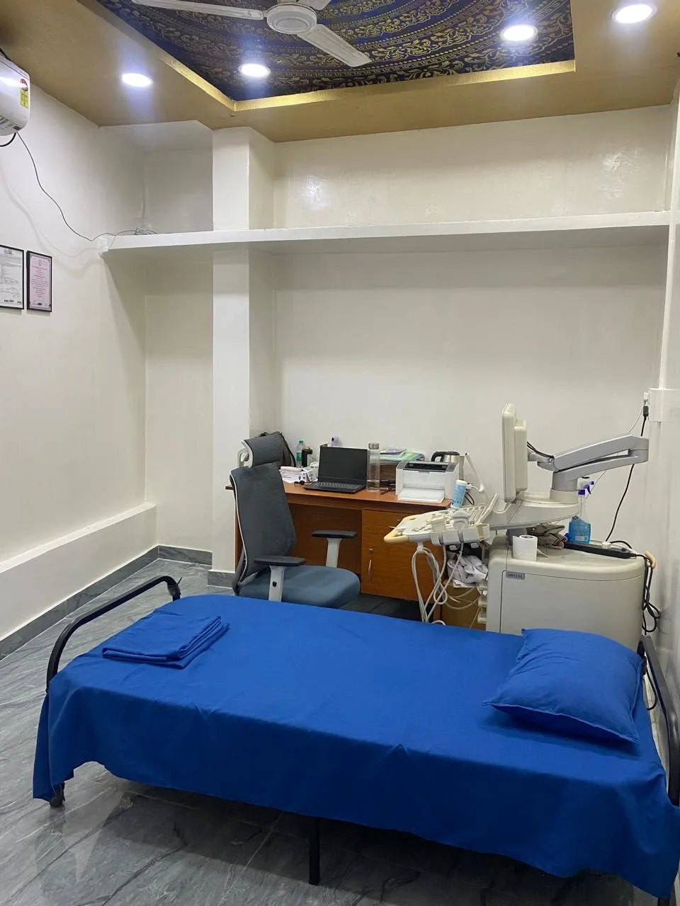 Ultrasound scan room, Asif Nagar, Hyderabad